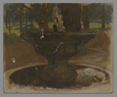 Studie eines Brunnens von Edwin Austin Abbey