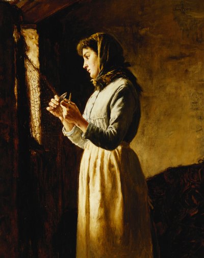 Die Netze flicken von Edwin Harris