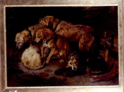 Kaminparty von Edwin Landseer