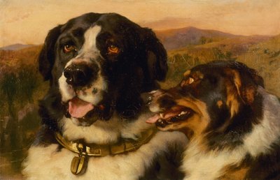Die zwei Hunde von Edwin Landseer