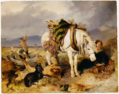 Der Holzfäller von Edwin Landseer