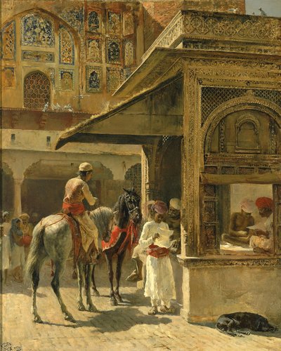 Hindu-Händler von Edwin Lord Weeks