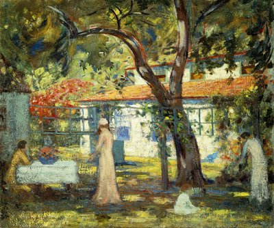Im Garten von Edwin Murray Mackay