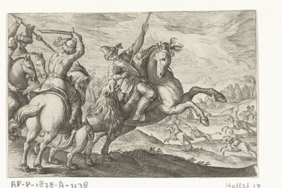 Löwenjagd von Egbert Jansz.