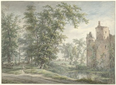 Ruine des Hauses De Haer von Egbert van Drielst