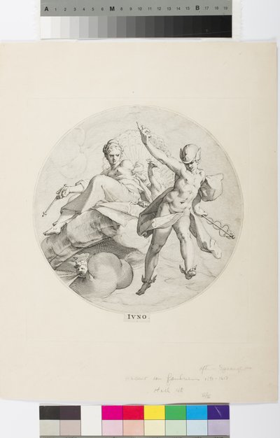 Juno (Gravur) von Egbert van Panderen