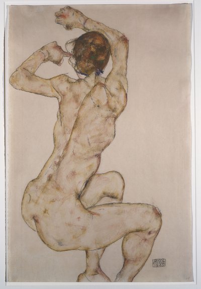 Der Crouch, 1915 von Egon Schiele