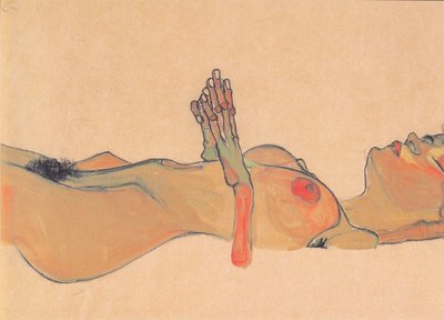 Totes Mädchen von Egon Schiele