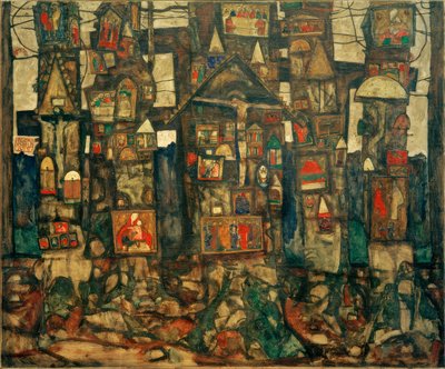 Waldandacht von Egon Schiele