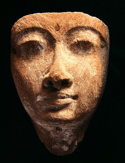 Maske, Neues Reich von Egyptian 18th Dynasty