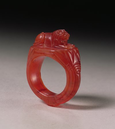 Ring (Karneol) von Egyptian 18th Dynasty