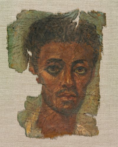 Grabporträt eines Mannes, um 138-192 von Egyptian School