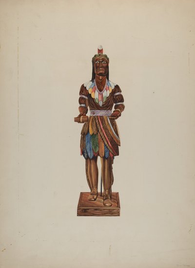 Indianer im Zigarrengeschäft von Einar Heiberg