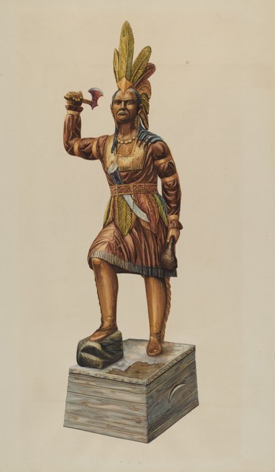 Indianer im Zigarrenladen von Einar Heiberg