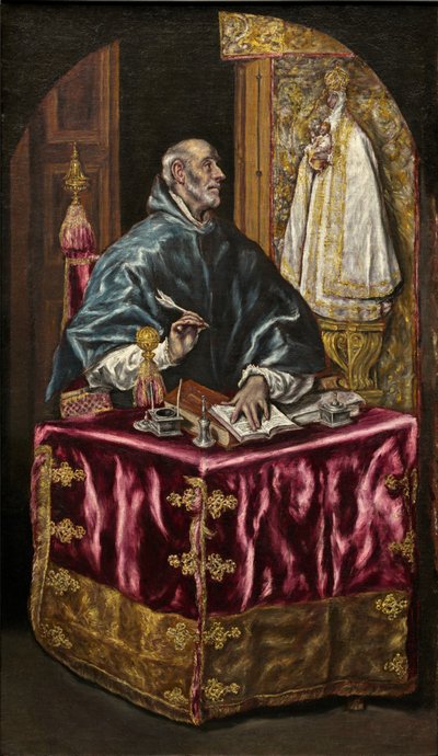 Heiliger Ildefonso von El Greco