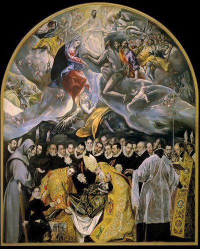 Das Begräbnis des Grafen von Orgaz von El Greco
