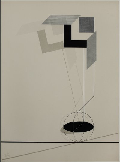 Proun von Eliezer Markowich Lissitzky