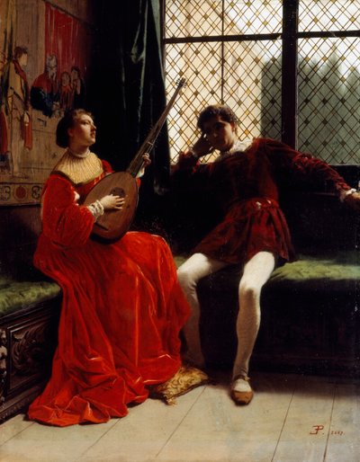 Die Laute, von Eleuterio Pagliano von Eleuterio Pagliano