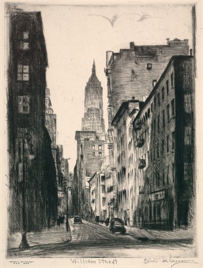 William Street von Elias M. Grossman