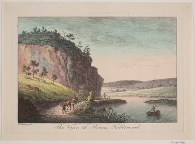 Auf dem Weg zum Røros Kupferwerk von Elias Meyer
