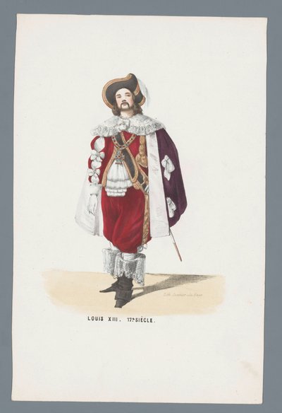 Ludwig XIII. 17. Jahrhundert von Elias Spanier