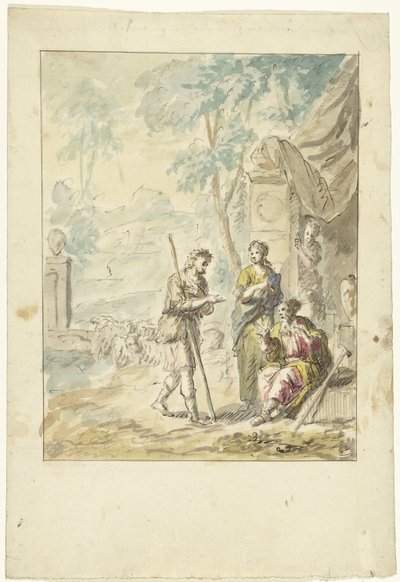 Jakob beklagt sich bei Laban von Elias van Nijmegen
