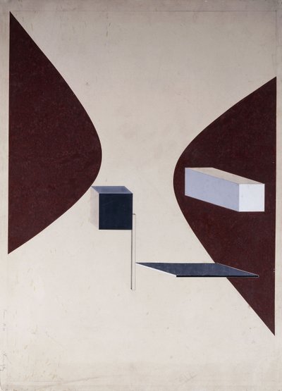 Proun N 90 von Eliezer Markowich Lissitzky
