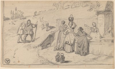 Vater und Sohn von Elihu Vedder