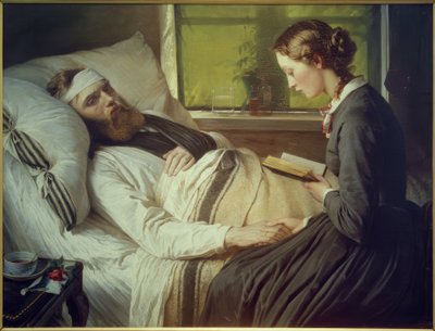 E.Jerichau-Baumann, Der verwundete Soldat von Elisabeth Jerichau Baumann