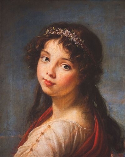 Julie Lebrun. Gemälde von Élisabeth Vigée-Lebrun von Elisabeth Vigée Lebrun