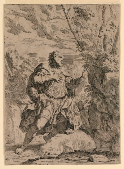 Heiliger Eustachius von Elisabetta Sirani