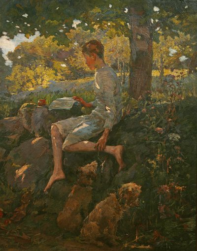 Der halbe Feiertag, 1909 von Elizabeth Adela Stanhope Forbes