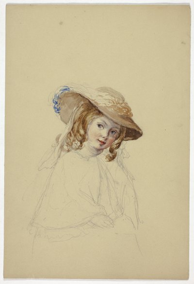 Porträt von Florence Seymour von Elizabeth Murray
