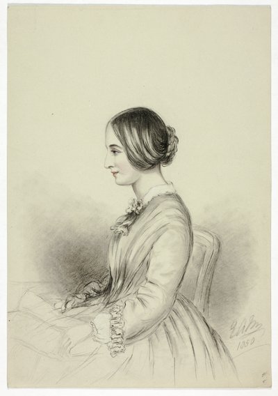 Porträt von Selina (Quin) Markham von Elizabeth Murray