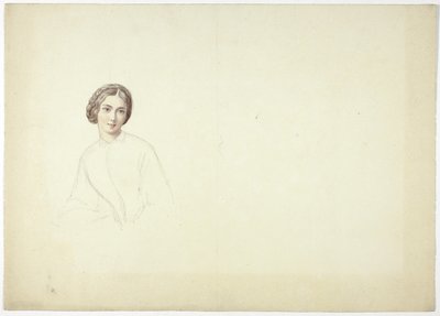 Studie für weibliches Porträt von Elizabeth Murray