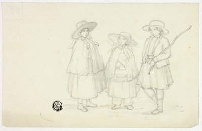 Drei kleine Mädchen von Elizabeth Murray