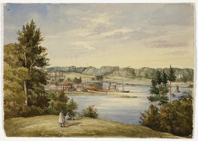 Blick von Sydney von Elizabeth Murray