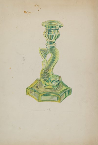 Delfin-Kerzenhalter von Ella Josephine Sterling
