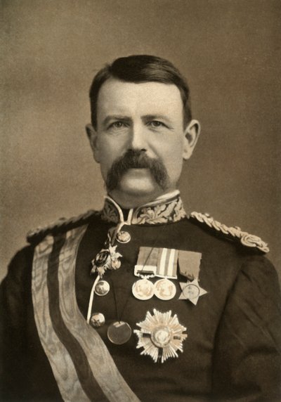 Generalleutnant Sir Charles Warren, G.C.M.G. von Elliott and Fry