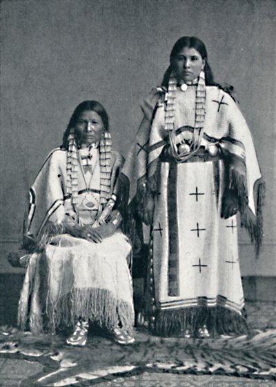 Nordamerikanische Indianer, 1912 von Elliott and Fry