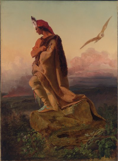 Der letzte Mohikaner von Emanuel Gottlieb Leutze