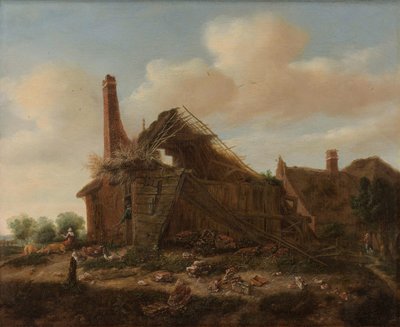 Bauernhaus in Ruinen von Emanuel Murant