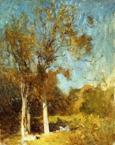 Herbstbäume von Emil Carlsen