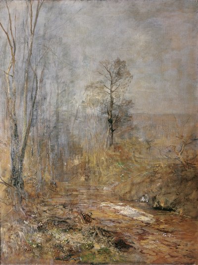 Märzstimmung – Vorfrühling im Wienerwald von Emil Jakob Schindler