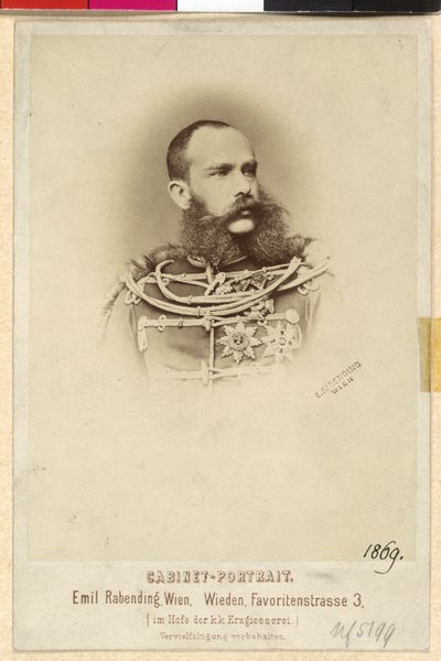 Kaiser von Österreich Franz Joseph I von Emil Rabending