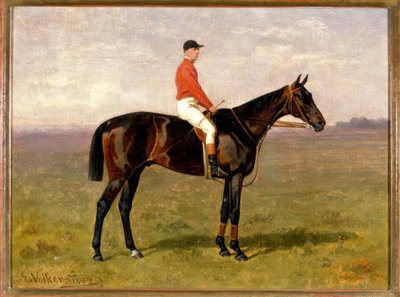 Pferd und Reiter von Emil Volkers