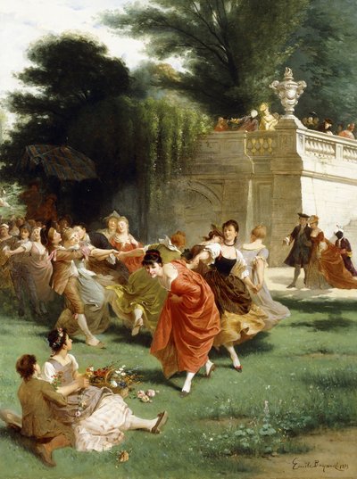 Ländliches Fest, 1878 von Emile Antoine Bayard