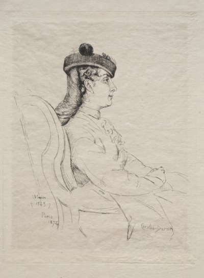 Souvenir de Voyage, 1874 von Charles Emile Auguste Carolus Duran