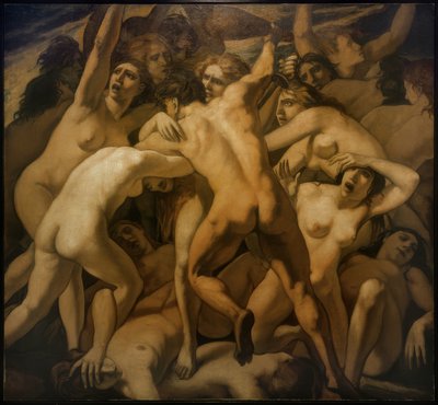 Kampf des Mannes gegen die Frau von Emile Bernard