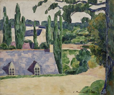 Landschaft bei Pont-Aven von Emile Bernard
